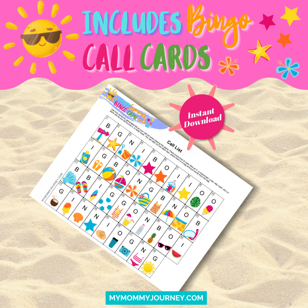 Includes Bingo Call Cards