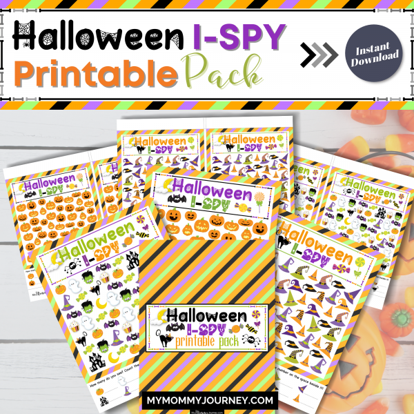 Halloween I-Spy Printable Pack