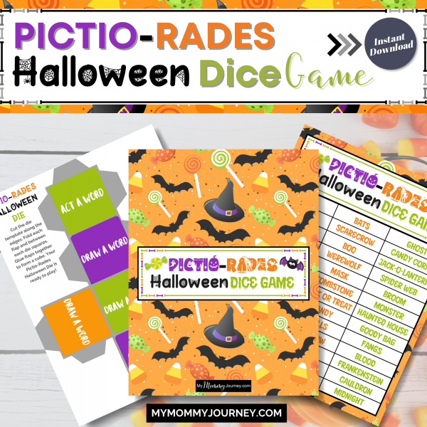 Piction-Rades Halloween Dice Game