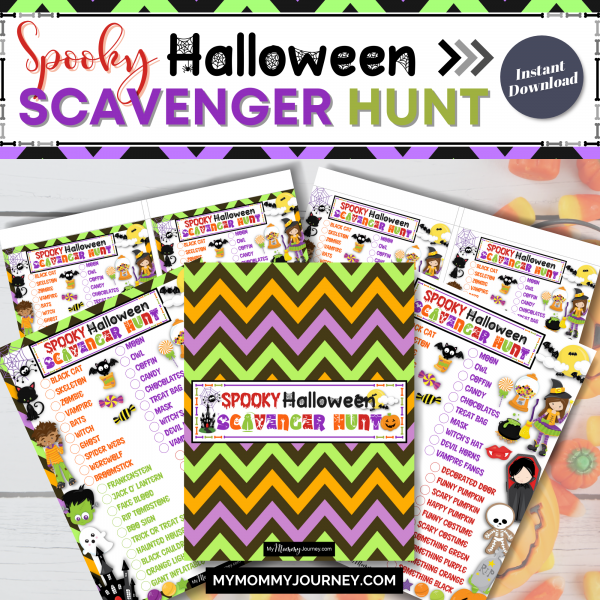 Spooky Halloween Scavenger Hunt