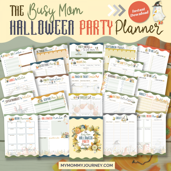 The Busy Mom Halloween Party Planner